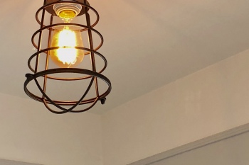interior-exterior-ranch-home-remodeling-Royal-Oak-Michigan-Industrial Style Lighting