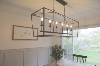 Home-Remodel-Farmhouse-Style-Troy-MI-Chandelier