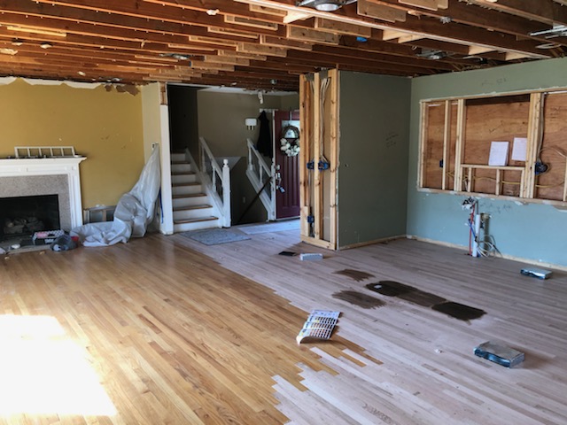 Midwestern-Tri-Level-Home-Remodeling-Bloomfield-Hills-MI-Stain3